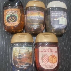 Pumpkin Scented Hand Gel Collection